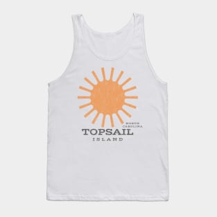 Topsail Island, NC Summertime Vacationing Beachgoing Sun Tank Top